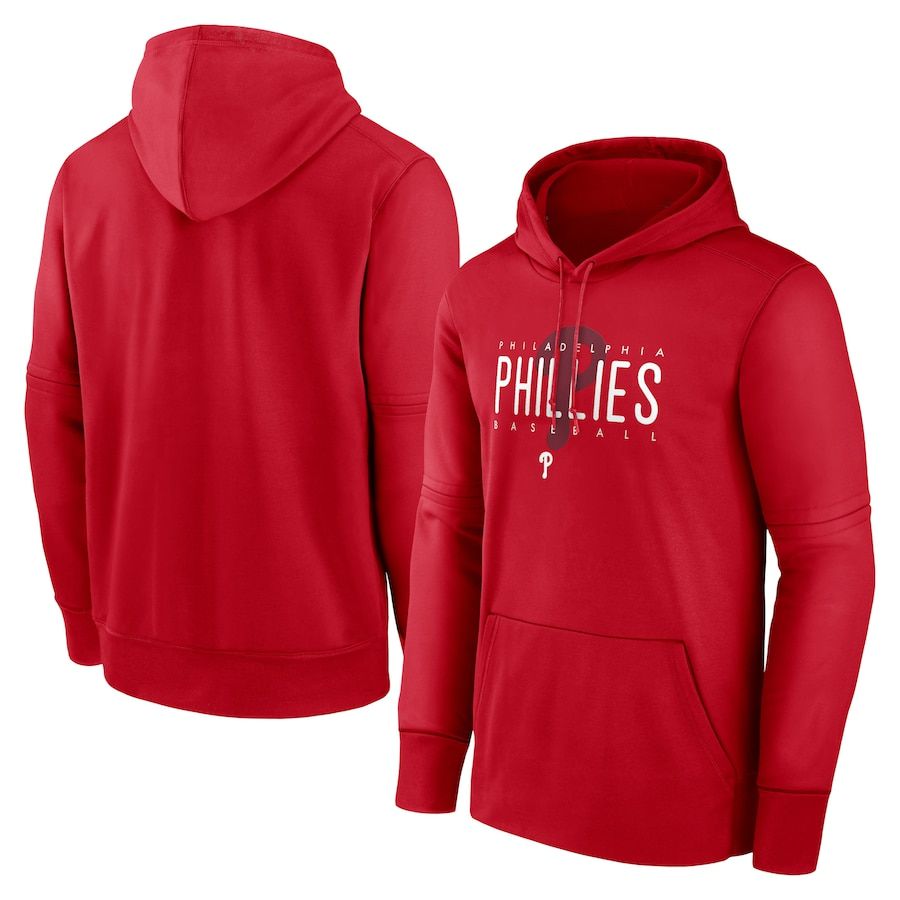 Men 2023 MLB Philadelphia Phillies red Sweatshirt style 2->philadelphia phillies->MLB Jersey